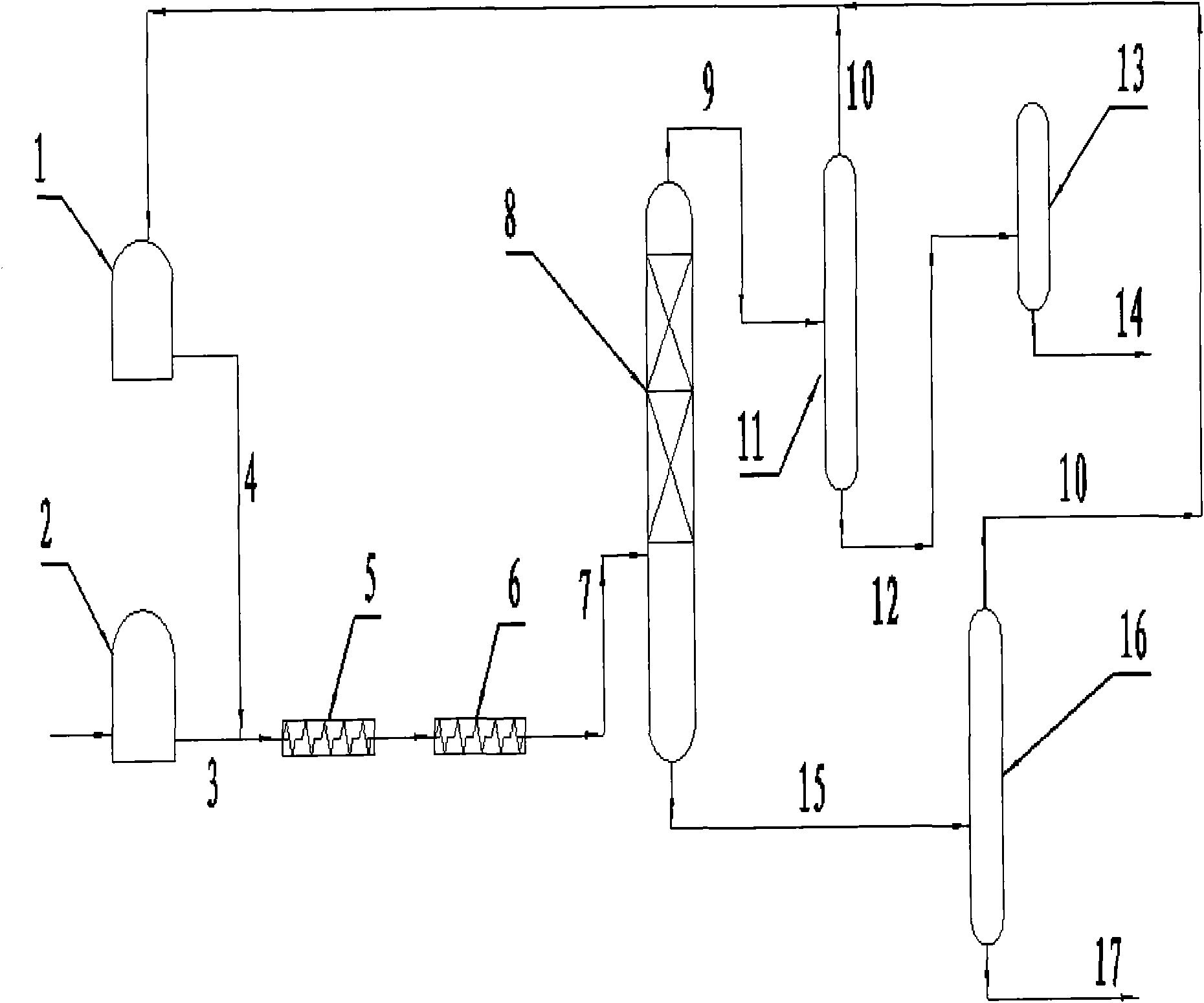 Method for recovering naphthenic acid from hydrocarbon oil and device thereof