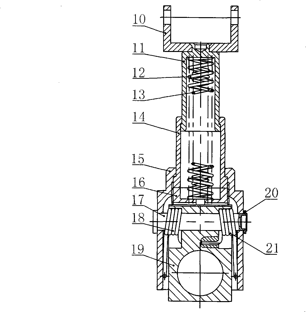 Error compensation separation electric connector