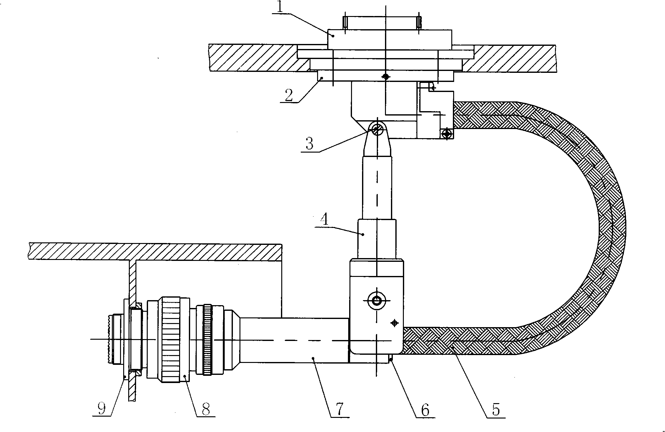 Error compensation separation electric connector