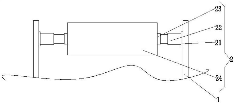 Water conservancy project waterproof roll construction method