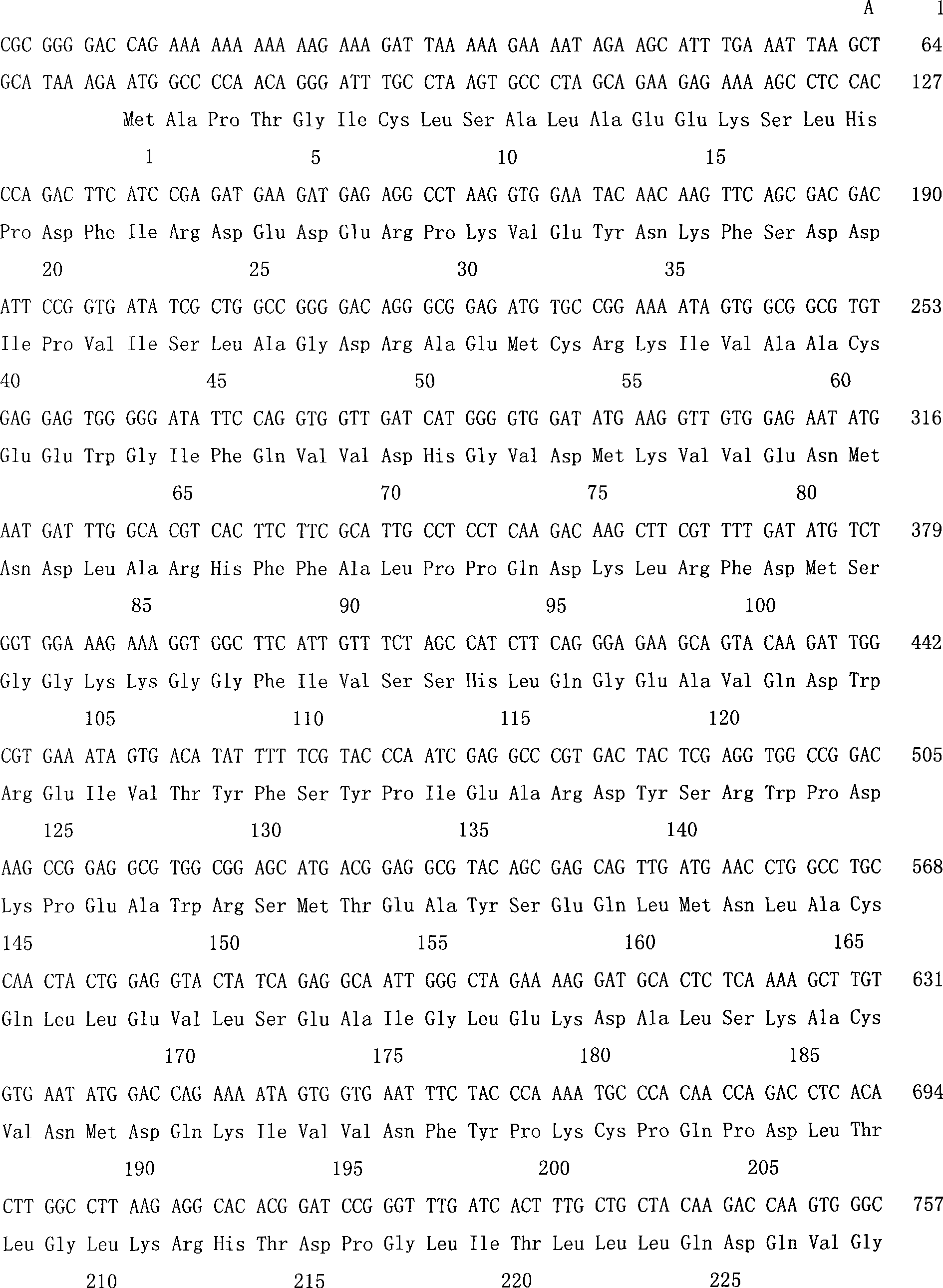 Flavanone 3-hydroxylase protein coded sequence of scutellaria viscidula bge