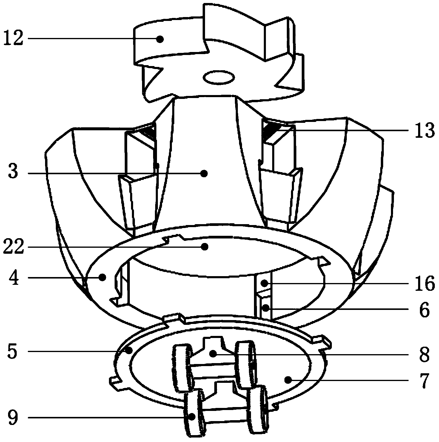 Wheel-leg dual-purpose shape shifting robot