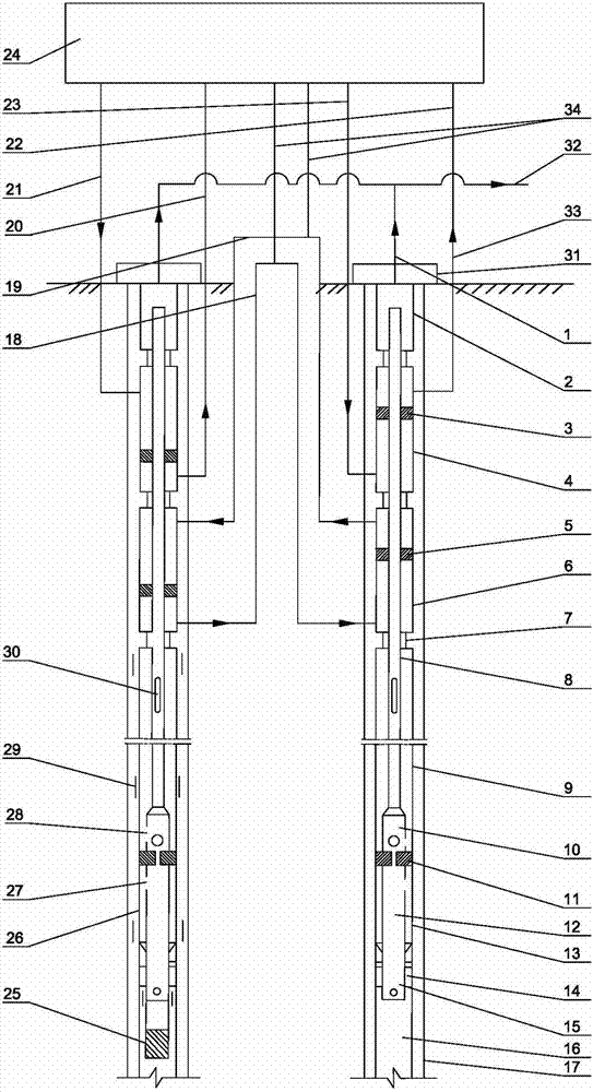 Hydraulic oil pumping system