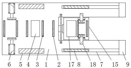 A kind of double-blade cutting device for machining