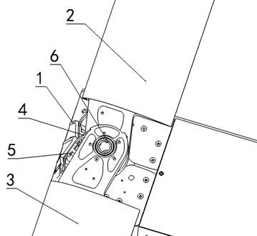 Airfoil unfolding mechanism and folding wing flight device