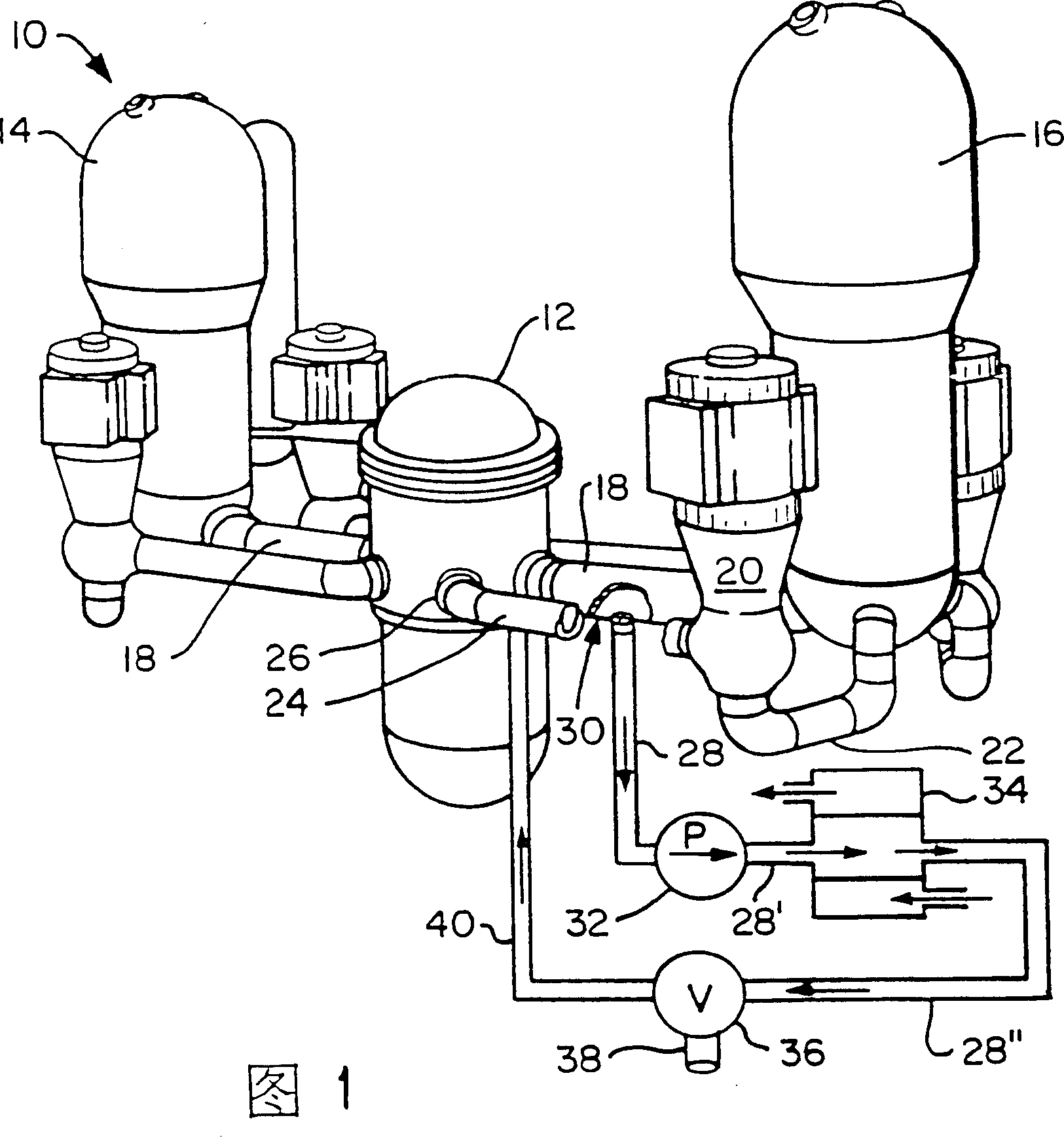 Drain system for nuclear power plant