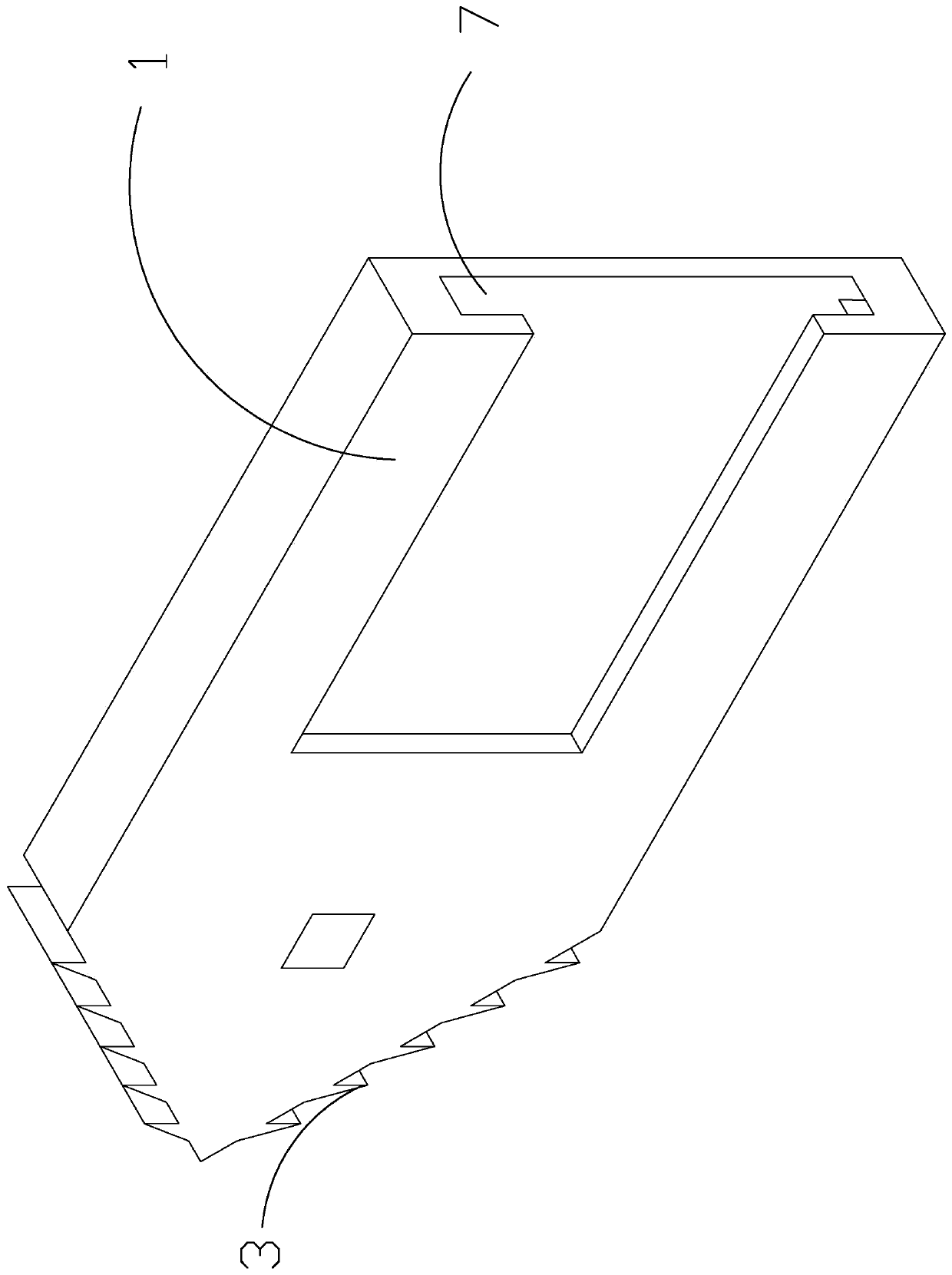 Cervical posterior approach self-locking strutting fixer