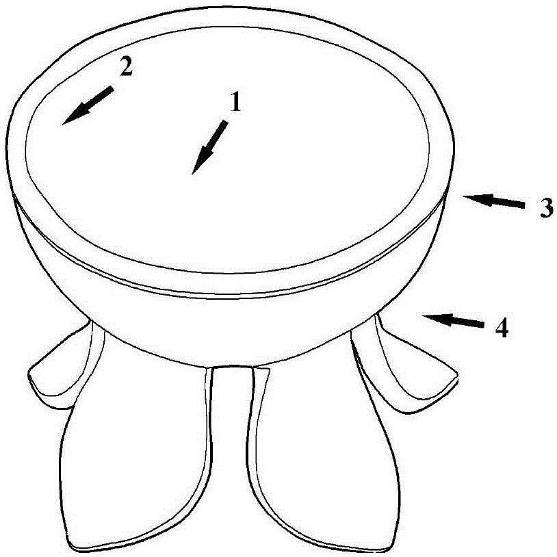 Multi-perspective three-dimensional reconstruction method and device of removable historical relic