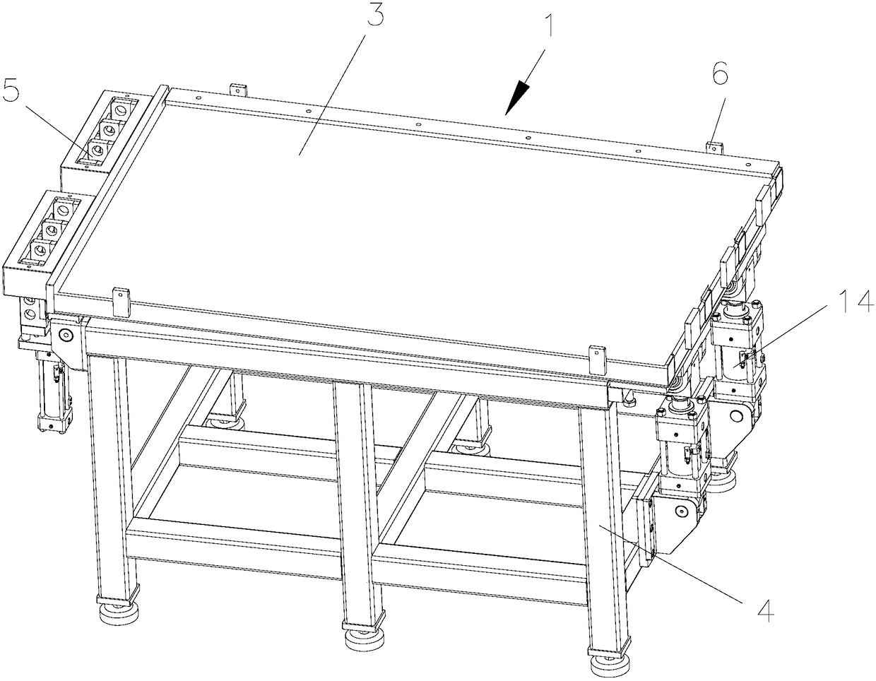 Feeding mechanism for automatic CNC chamfering machine