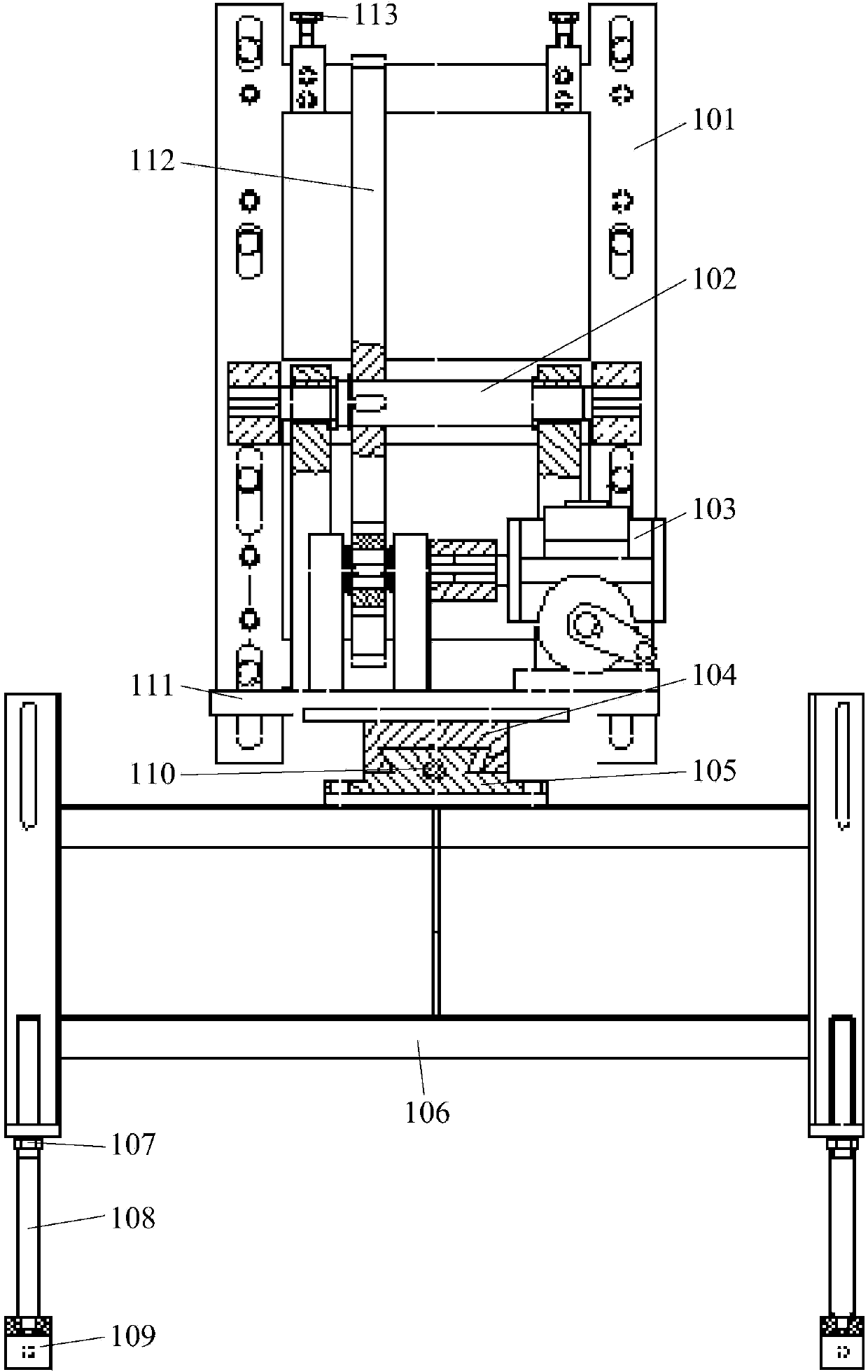 Current transformer replacing device for power distribution cabinet
