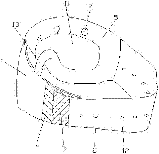 Eyepatch for ophtalmological department