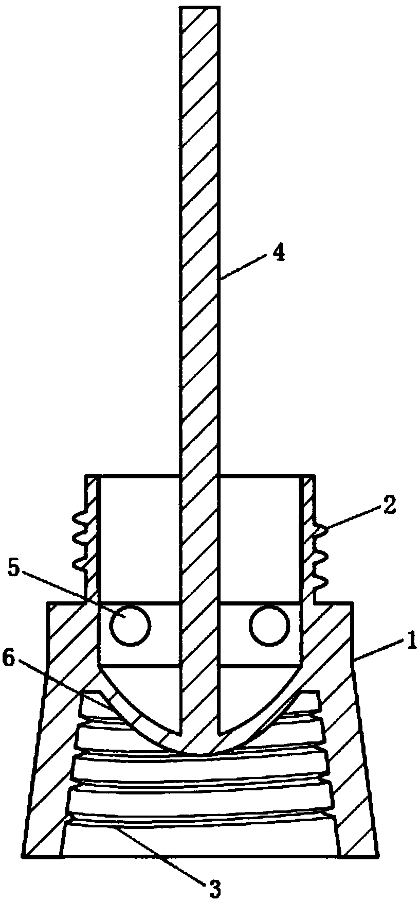 Reusable sealant tip nozzle connecting ring