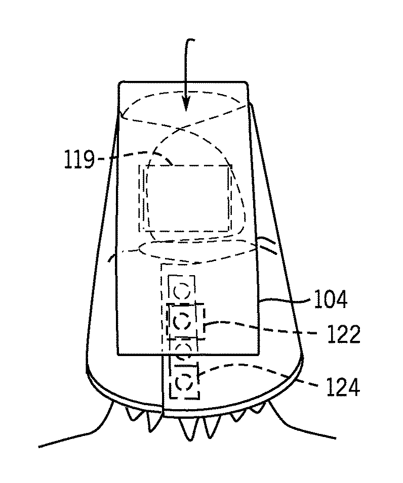 Shield for protecting a user from radiation emitted during x-ray imaging