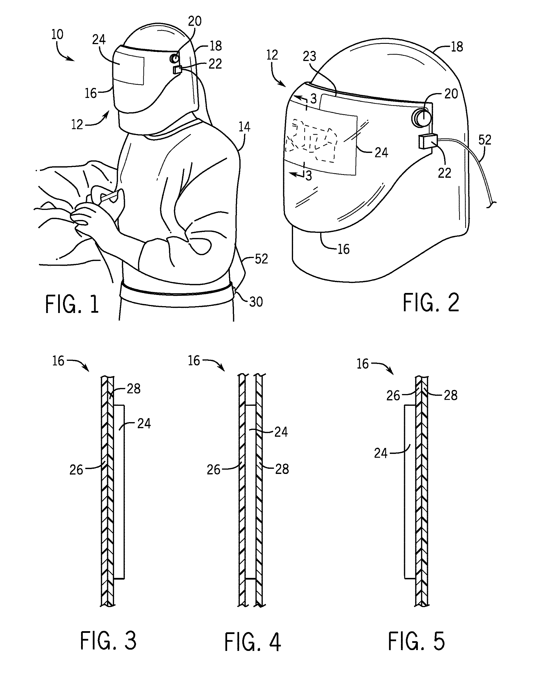 Shield for protecting a user from radiation emitted during x-ray imaging