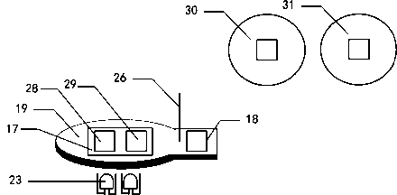 System and method for simultaneous detection of extracellular environmental toxicants and cell metabolism