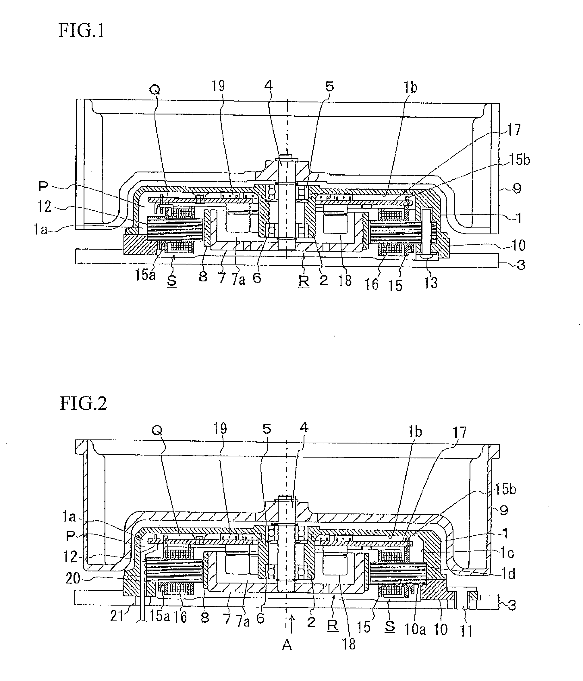 Inner rotor brushless motor