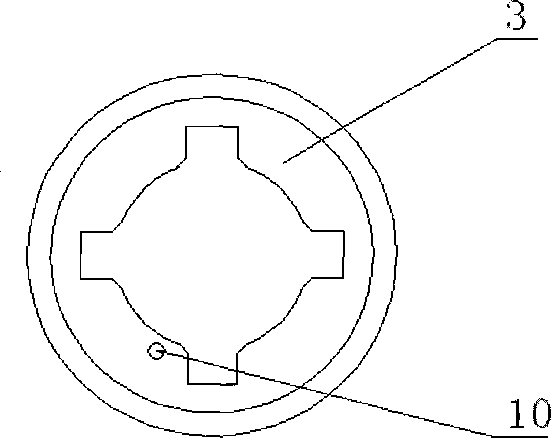 Gear-shaving machine knife quick change mechanism