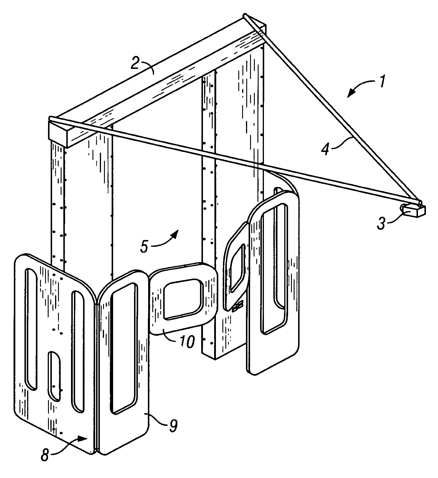 Object detection portal with video display overlay