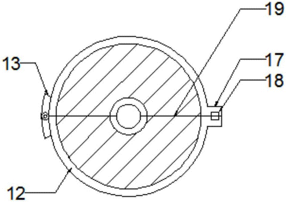 Mechanical tensile experiment testing device