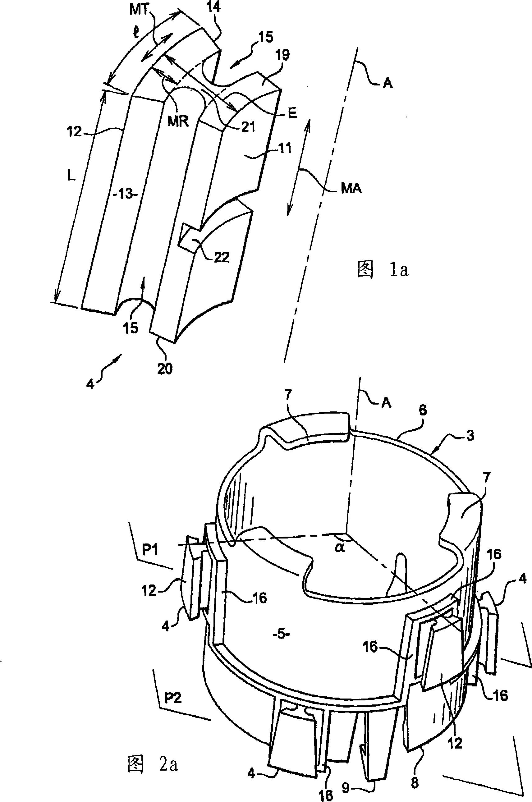 Support device for the motor of a heating and/or air-conditioning ventilation system