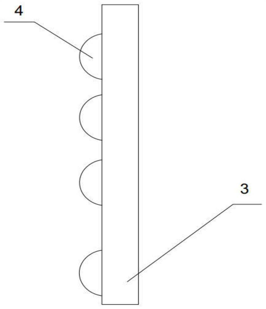 Slag removal anti-lock braking system for rock tube push bench and slag removal method