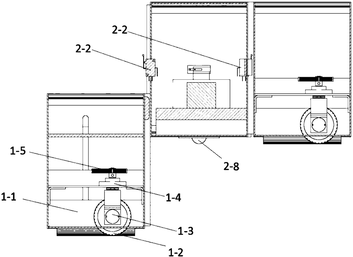 A modular stair sweeper and method of operation thereof