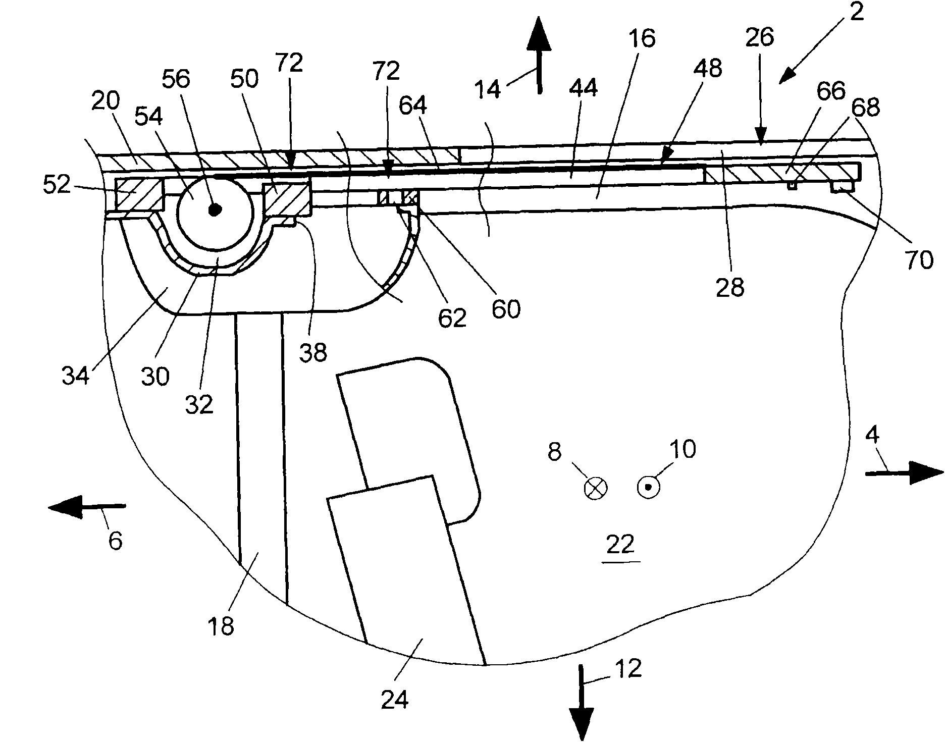 Protective sunshade arrangement for the windowpane of a motor vehicle and motor vehicle with such a protective sunshade arrangement