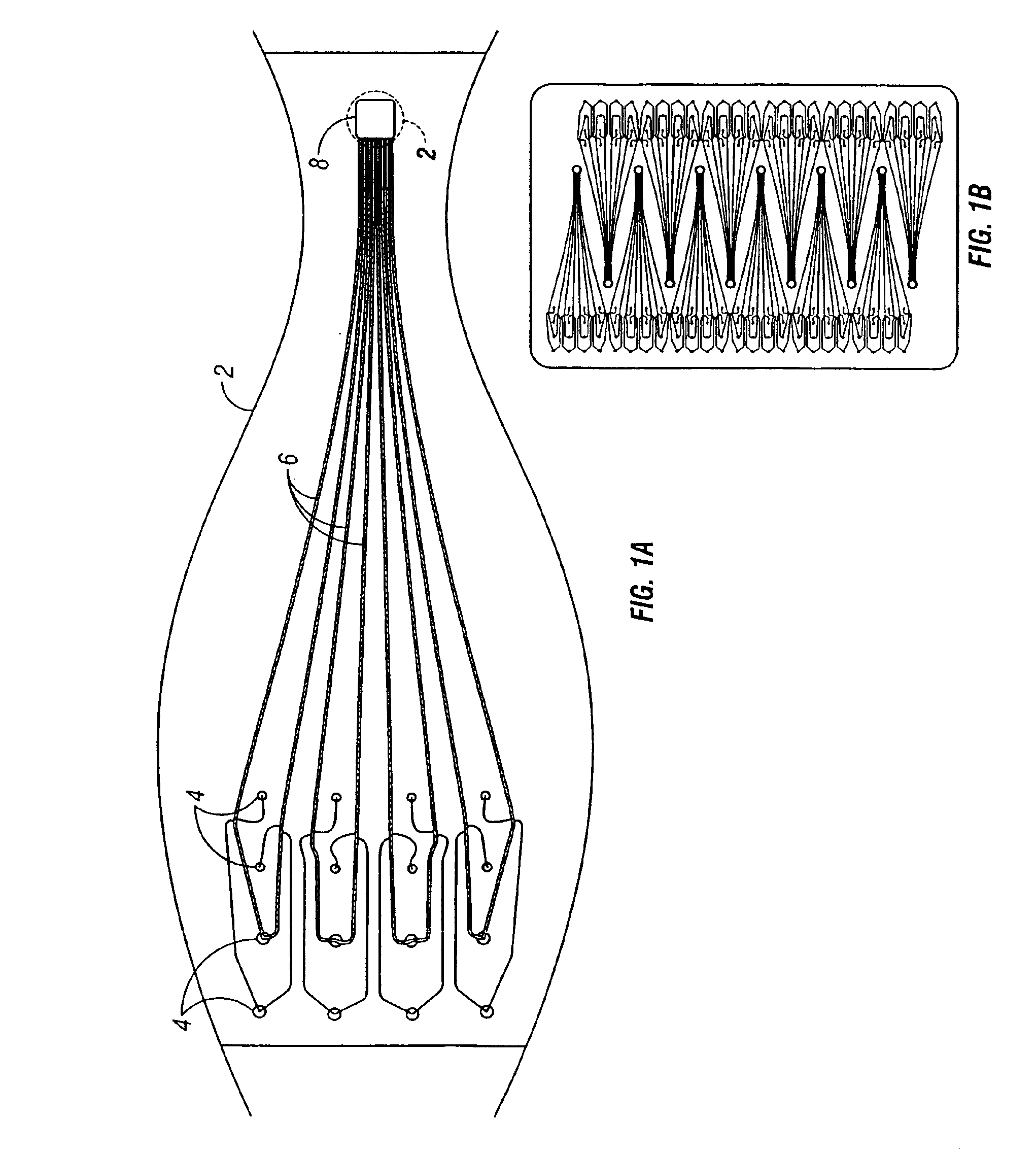 Submersible light-directing member for material excitation in microfluidic devices