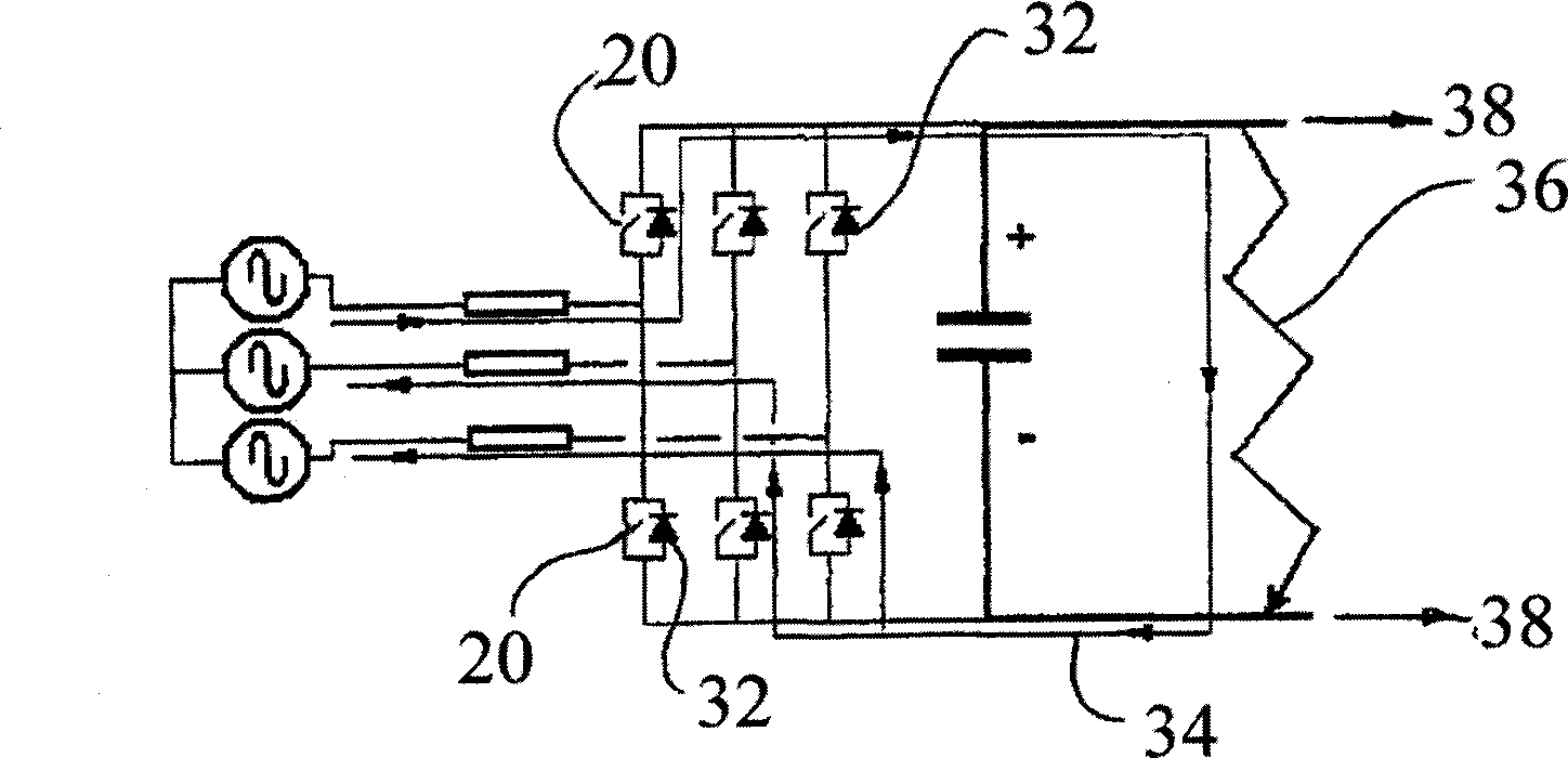 Hvdc converter comprising fullbridge cells for handling a DC side short circuit