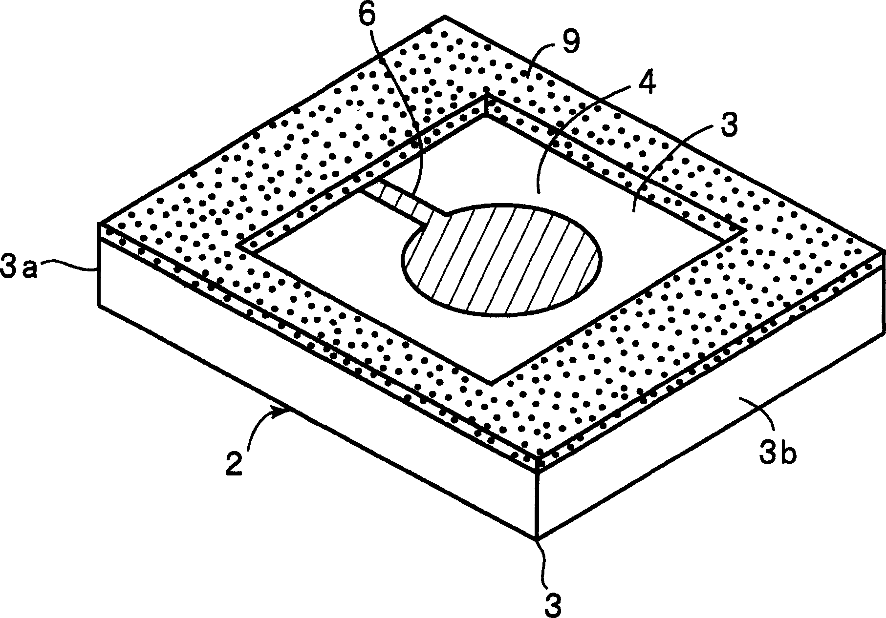 Piezoelectric resonator component