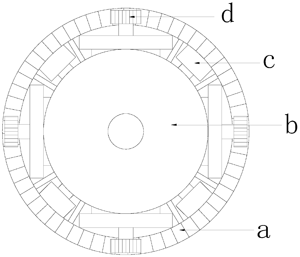 Water purifier for treating domestic wastewater by adopting external pressure type ultrafiltration filter element