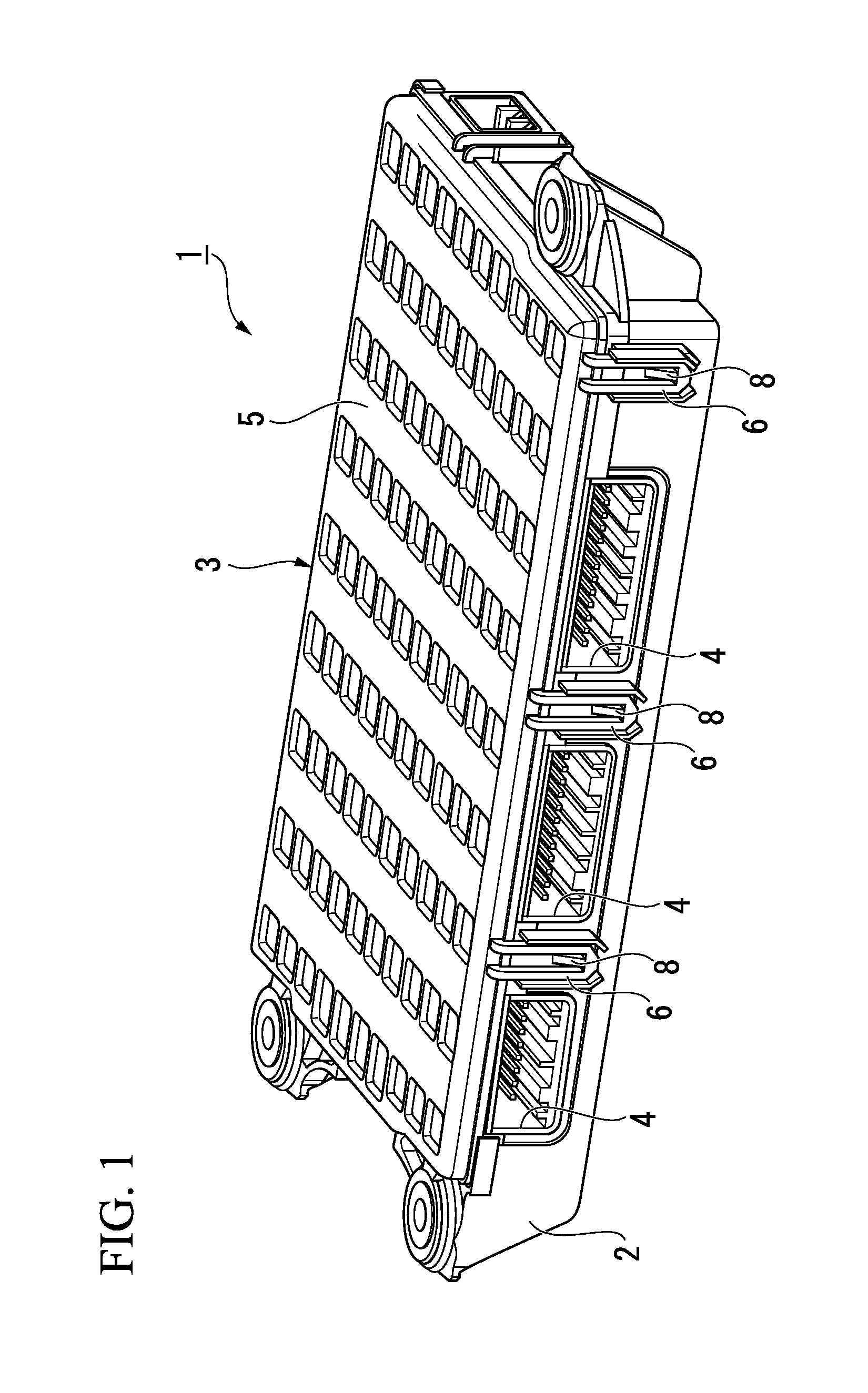 Resin casing