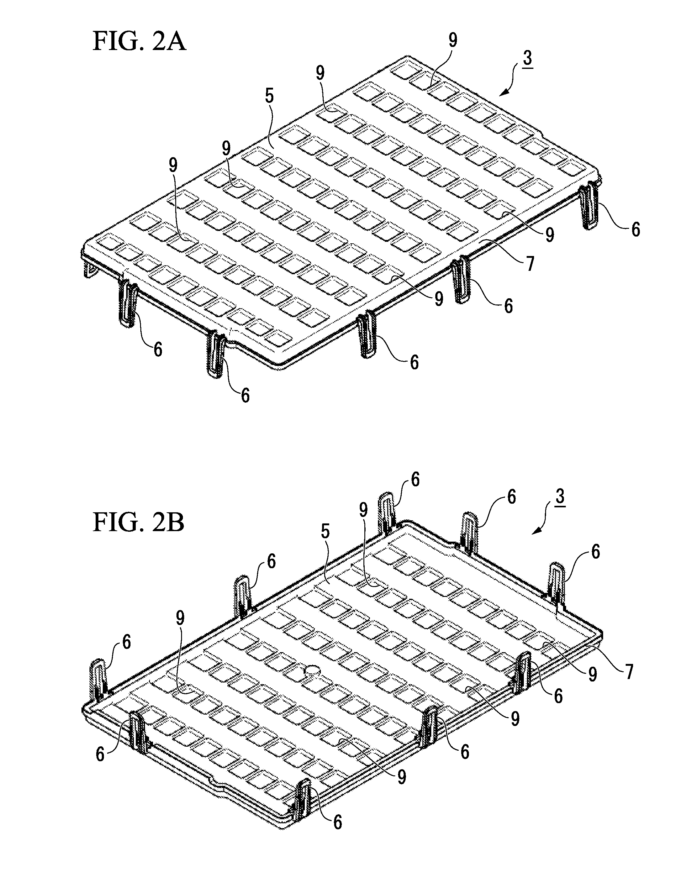 Resin casing