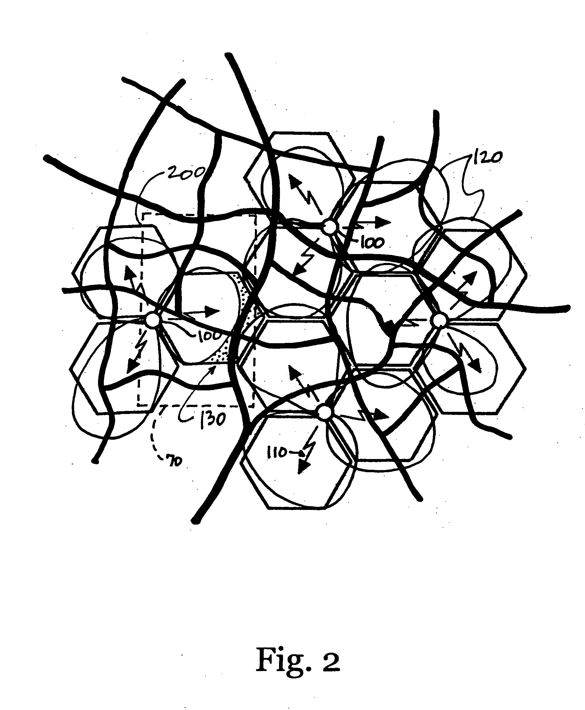 Symbiotic system for testing electromagnetic signal coverage in areas near transport routes