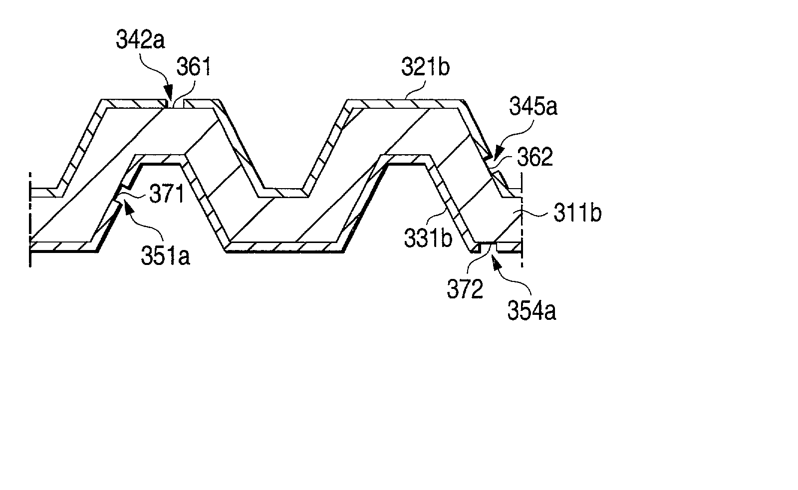 Corrosion-resistant metallic member, metallic separator for fuel cell comprising the same, and process for production thereof