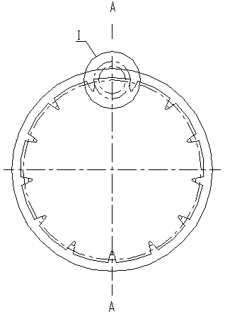 Cylindrical roller bearing with integrated solid copper retainer