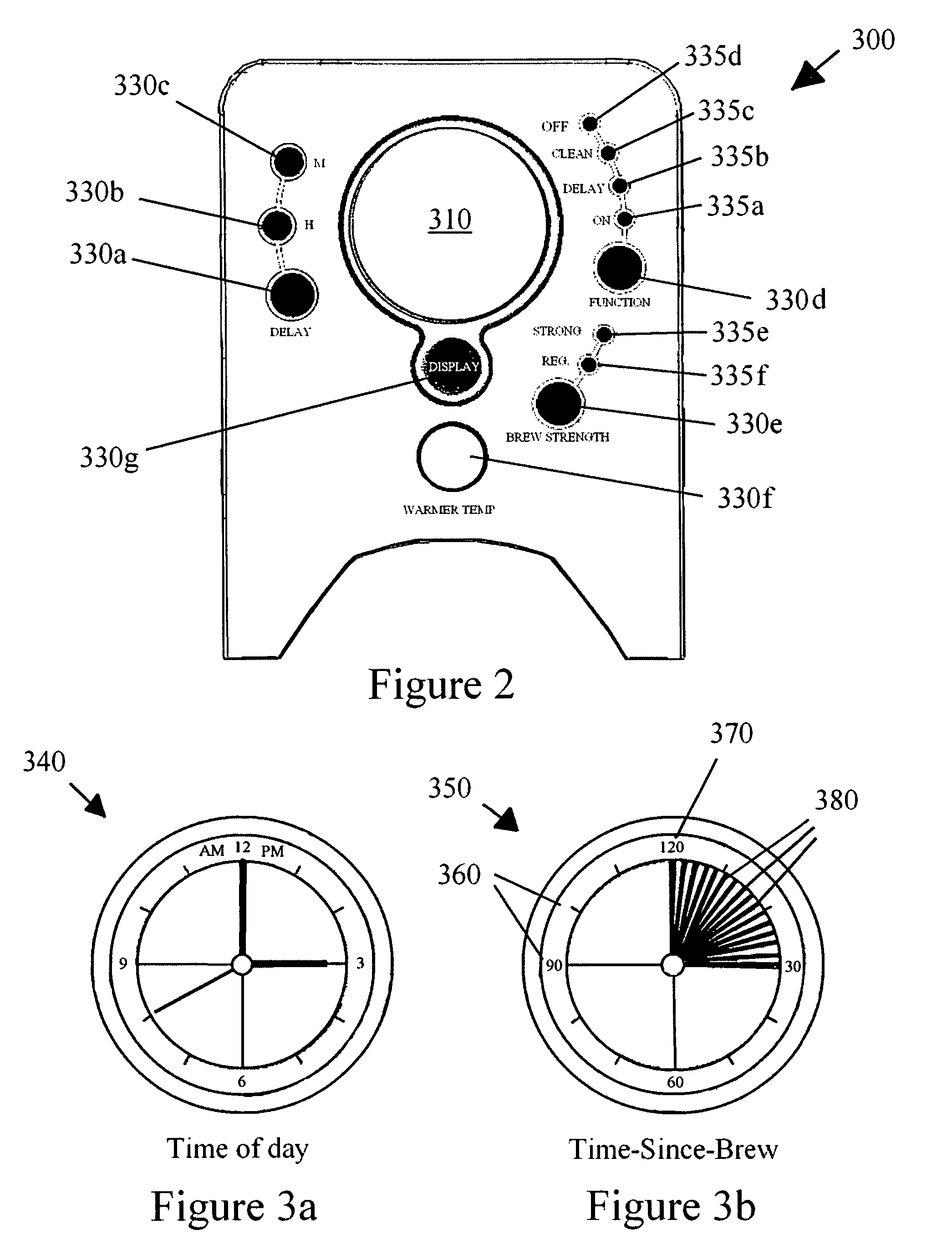 Brewing device with time-since-brew indicator