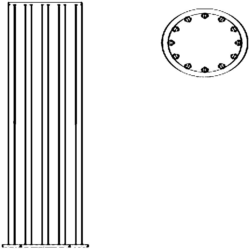 Low-temperature ozone waste pyrolysis treatment device and method