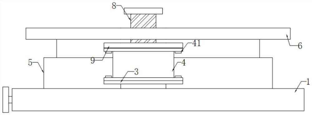 Adjustable horizontal photoelectric switch support device