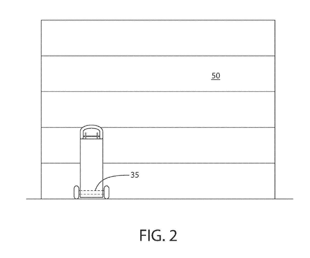 Delivered package securment system