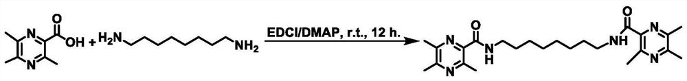 A small molecule heterocyclic dimer and use