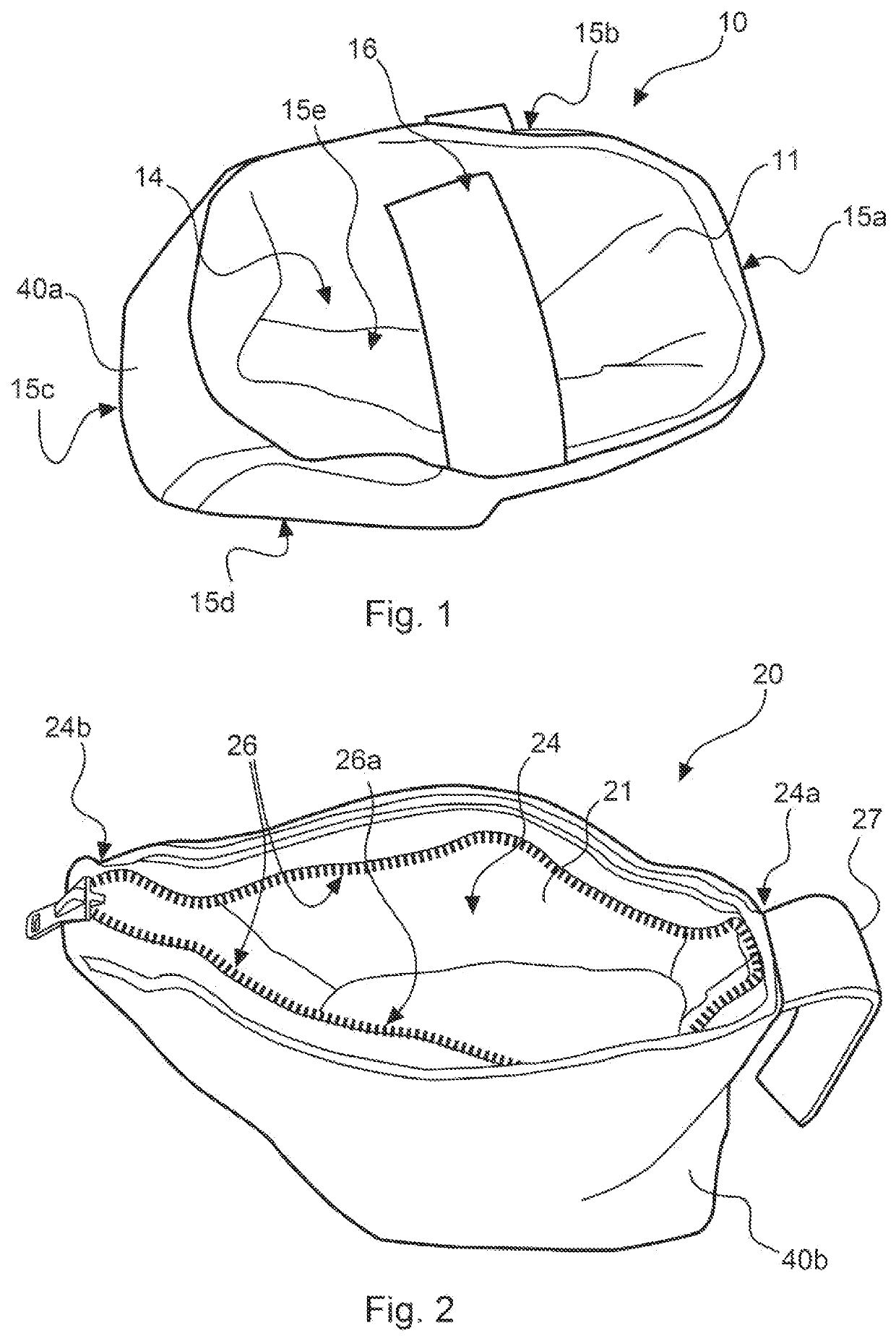 Storage System Having Two Pouches