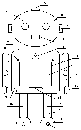 Elderly care service robot