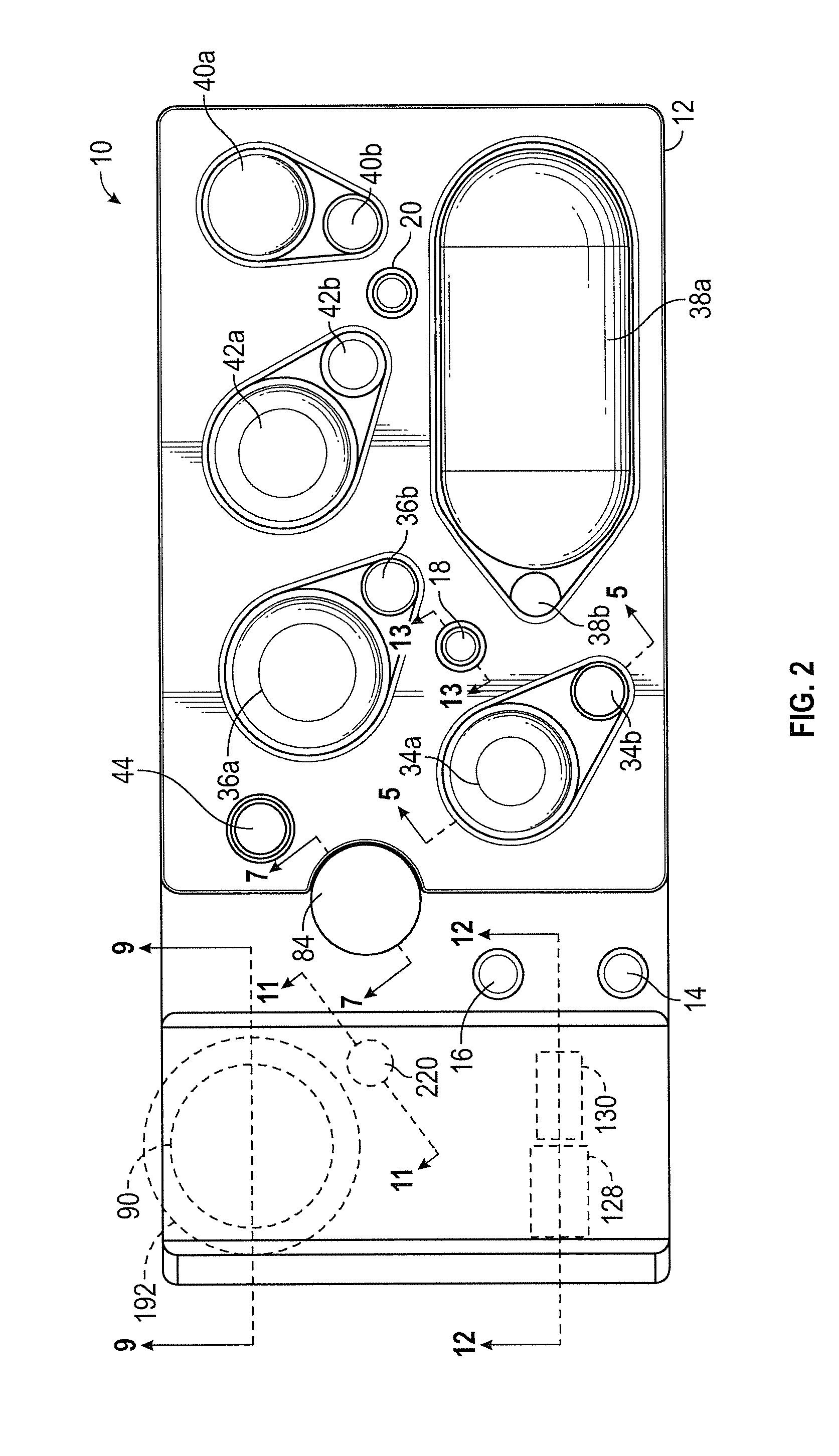 Cartridge for performing assays in a closed sample preparation and reaction system