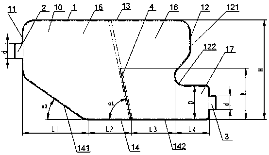 An engine air compressor resonant cavity