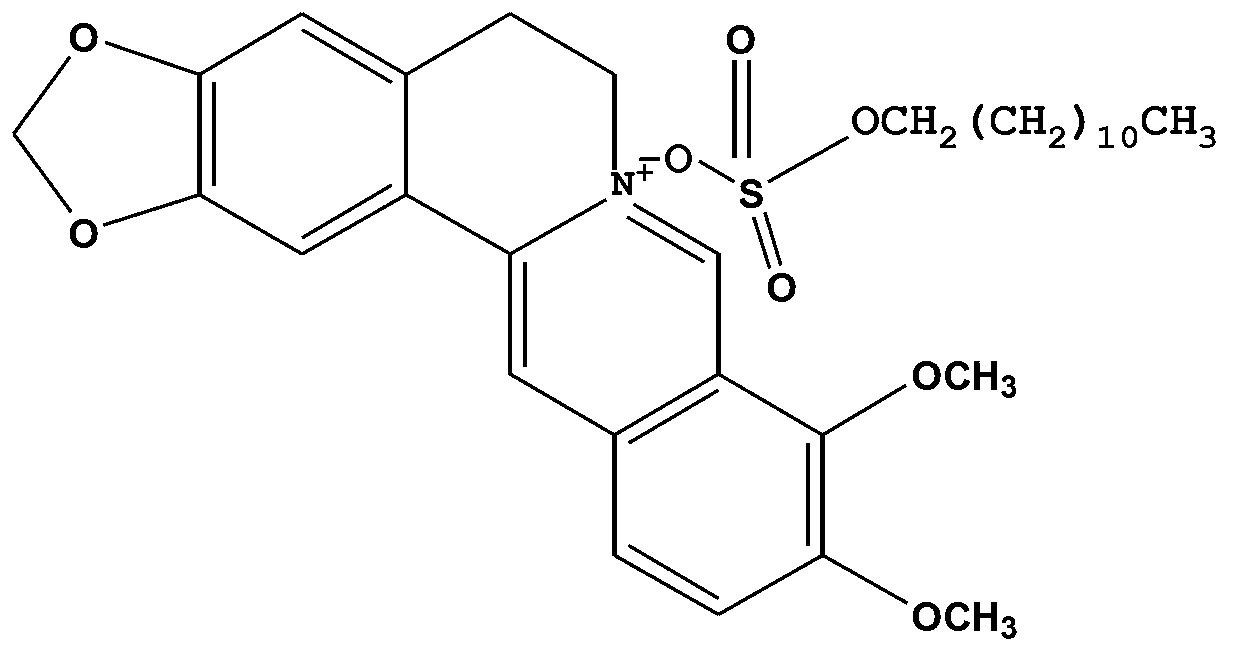 Berberine electrostatic composite and preparation method of berberine electrostatic composite