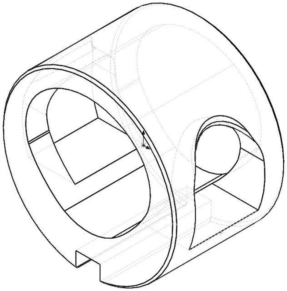 Machining method of high-precision special-shaped curved surface