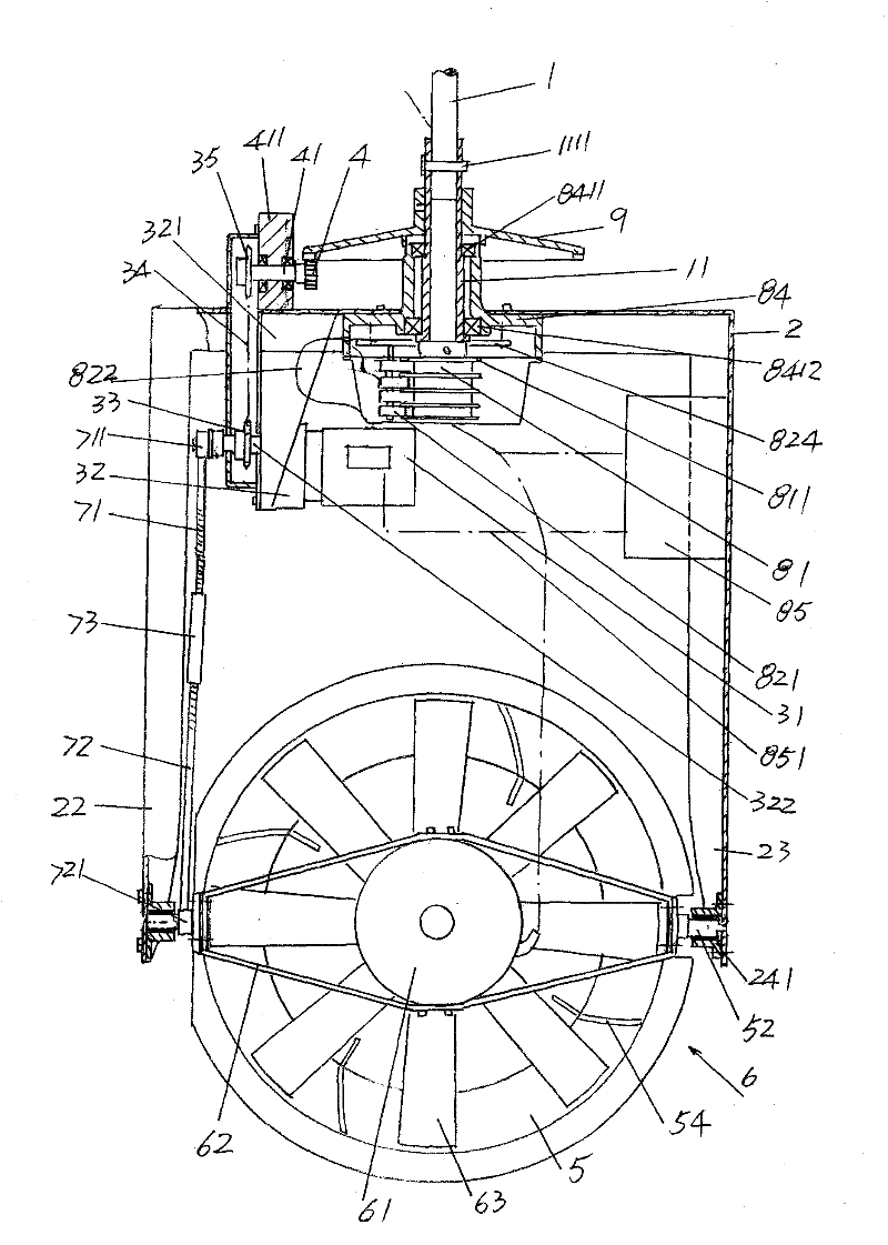 Ventilation device for textile workshop