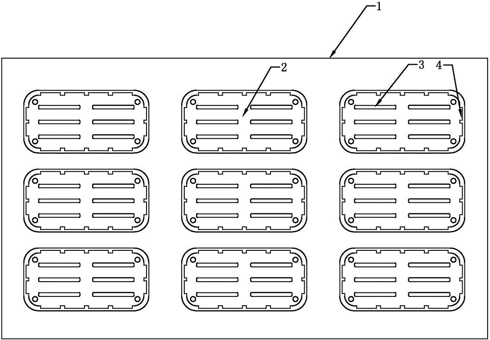 Circuit board processing tool for copper block brown oxidation