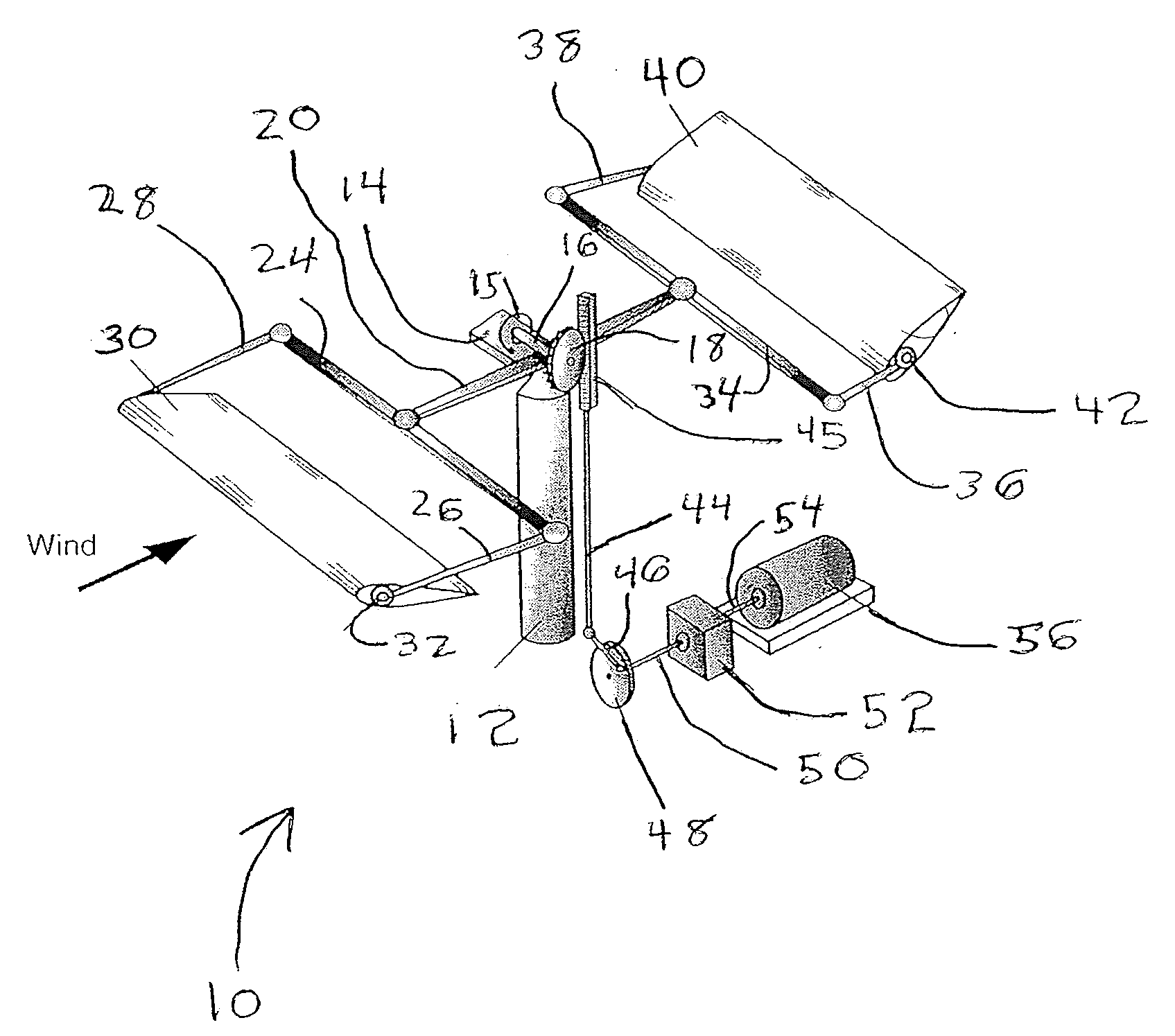 Wind Oscillator for Power Generation